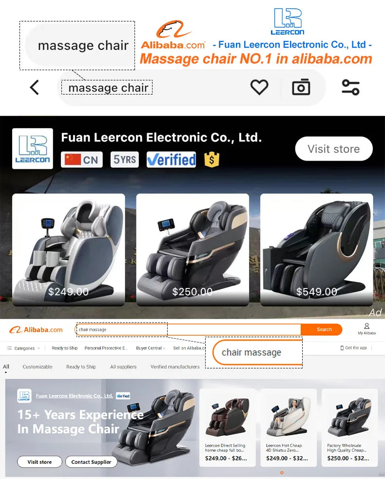 Cheap 4D Zero Gravity Full Body Massager