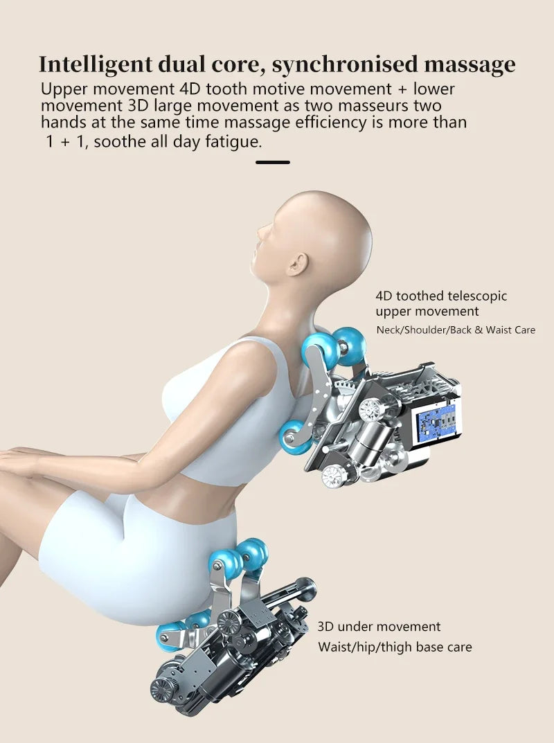 4D Electric Full Body Zero Gravity Chair