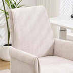 Adjustable Ergonomic Swivel Velvet Office Chair