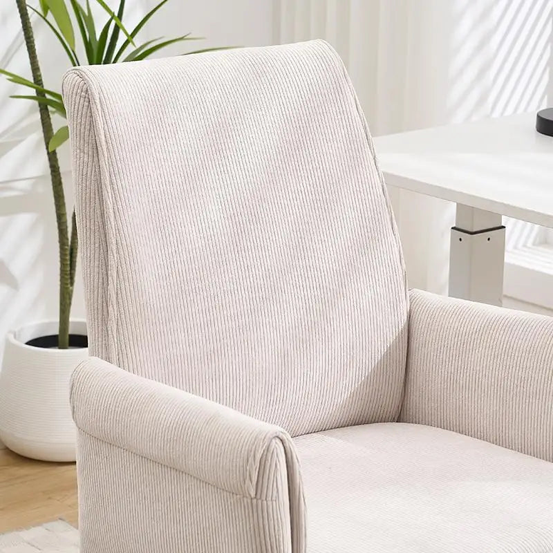 Adjustable Ergonomic Swivel Velvet Office Chair