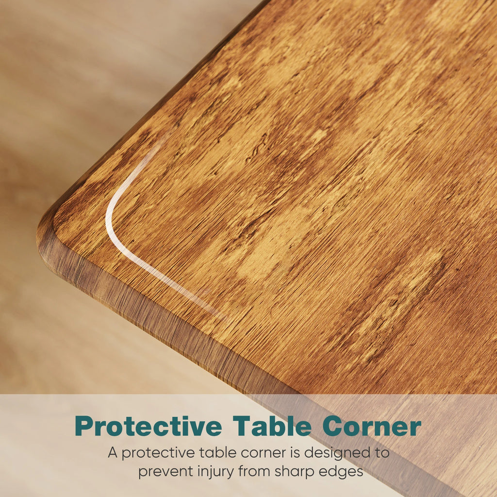 Portable Laptop Computer Desk with Lockable Wheels