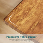 Portable Laptop Computer Desk with Lockable Wheels