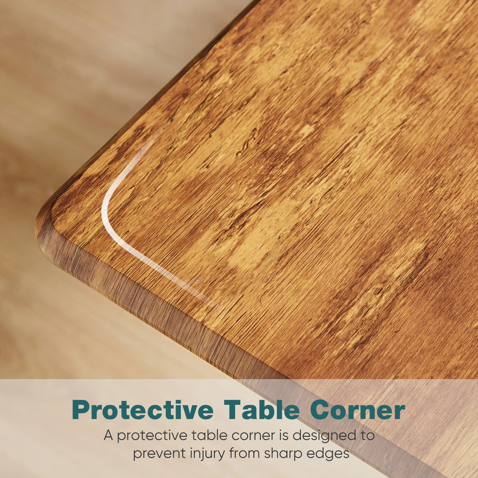 Portable Laptop Computer Desk with Lockable Wheels