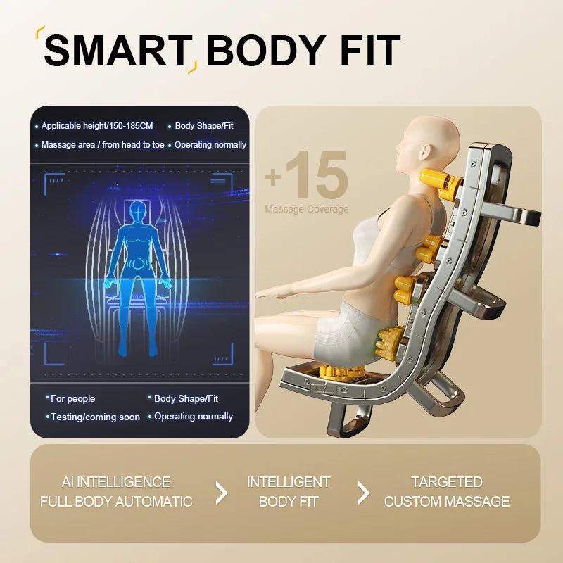 Cheap 4D Zero Gravity Full Body Massager
