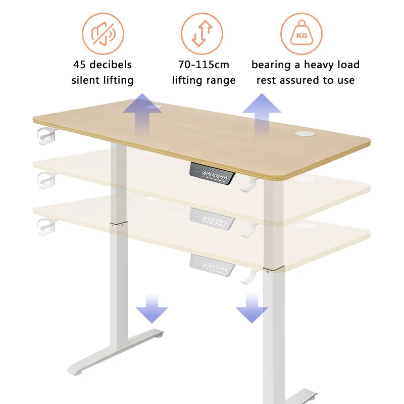 Modern Electric Height Adjustable Standing Desk