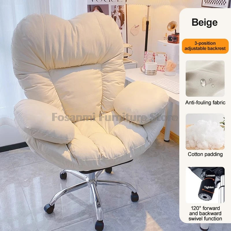 Soft Large Swivel Gaming Office Chair