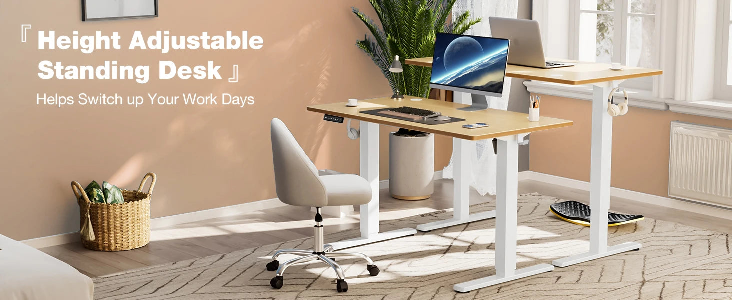 Electric Standing Desk for Ergonomic Workstation