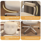 Cute Bear Shape Leather Office Chair