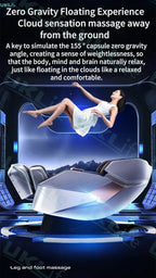 Luxury 4D Zero Gravity Massage Sofa with Heating